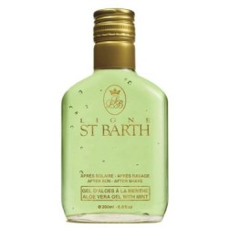 Ligne St Barth Gel D'aloès À La Menthe Après Solaire - Après Rasage Gel Aloe Vera Alla Menta Doposole 200 Ml