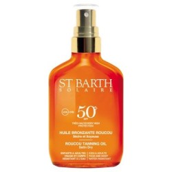 Ligne St Barth Olio Abbronzante Roucou SPF50+ Olio secco per viso e corpo.