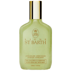 Ligne St Barth Aloe & Mint Gel Doposole Dopobarba Con Aloe Vera E Menta 125 Ml