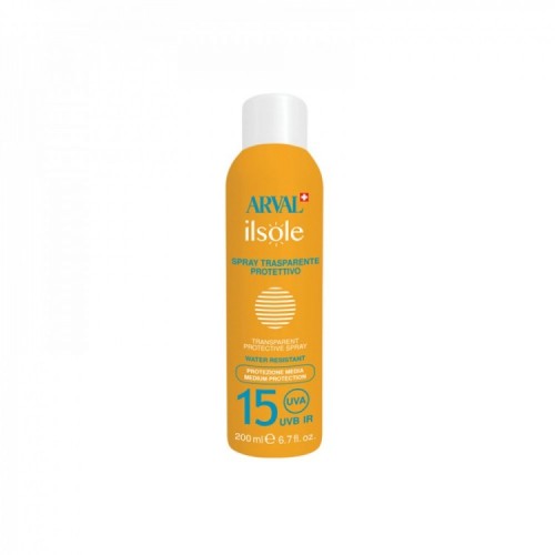 Arval Ilsole Mousse Protettiva SPF15 200ml Viso e corpo