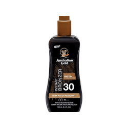 Australian Gold Instant Bronzer Spray Gel Spf Crema solare viso e corpo