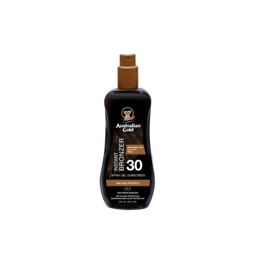 Australian Gold  Instant Brozer SPF  Spray solare viso e corpo