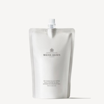 Molton Brown Black Pepper Gel Doccia Ricarica, 400 ml