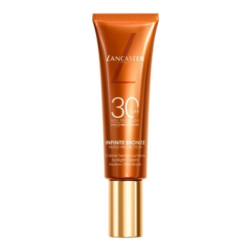 Lancaster Infinite Bronze Tinted Protection Sunlight Cream SPF30 Tonalità medio/scura 50 ml - Crema Solare Colorata