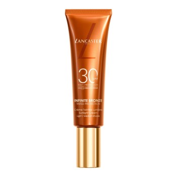 Lancaster Infinite Bronze Tinted Protection Sunlight Cream SPF30 Tonalità medio/chiara 50 ml - Crema Solare Colorata