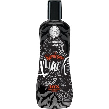 Australian Gold Hardcore Black 30X 250 ml - Acceleratore D'Abbronzatura