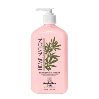 Australian Gold Hemp Nation White Peach&Hibiscus 535ml - Prolungatore D'Abbronzatura