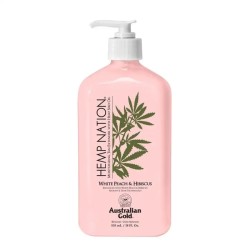 Australian Gold Hemp Nation White Peach&Hibiscus 535ml - Prolungatore D'Abbronzatura