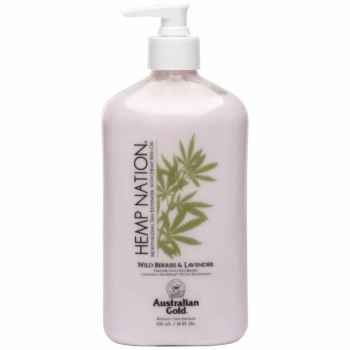 Australian Gold Hemp Nation Wild Berries&Lavander 535 ml - Latte Corpo Prolungatore D'Abbronzatura