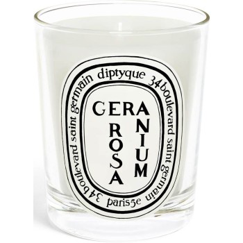 Diptyque Geranium Rosa Scented Candle 190 gr - Candela Profumata