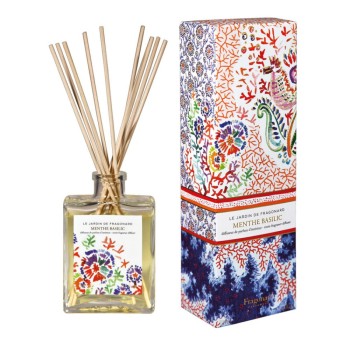 Fragonard Menthe Basilic Diffusore Profumo Ambienti 200 ml+10 Bastoncini