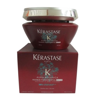 Kérastase Aura Botanica Hair Masque Fondamental Riche 200 ml - Maschera per Capelli Secchi