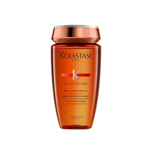 Kérastase Discipline Bain Oléo- Relax 250 ml  - Shampoo Idratante Lisciante Capelli Voluminosi e Indisciplinati