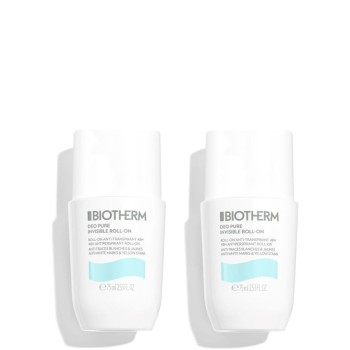 Biotherm Deo Pure Invisible 48h Roll-On 75 ml Duopack -Cofanetto Deodoranti Roll On