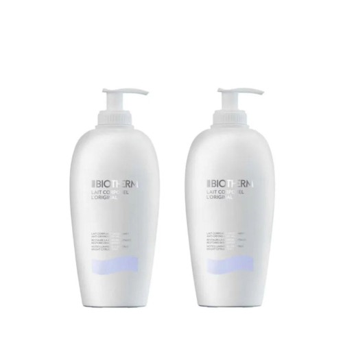 Biotherm Lait Corporel Duo 400 ml -Confezione Latte Corpo x2