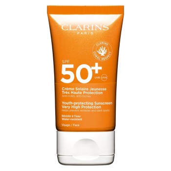 Clarins Sole Creme Jeun Visage P50+ 50 ml - Crema solare
