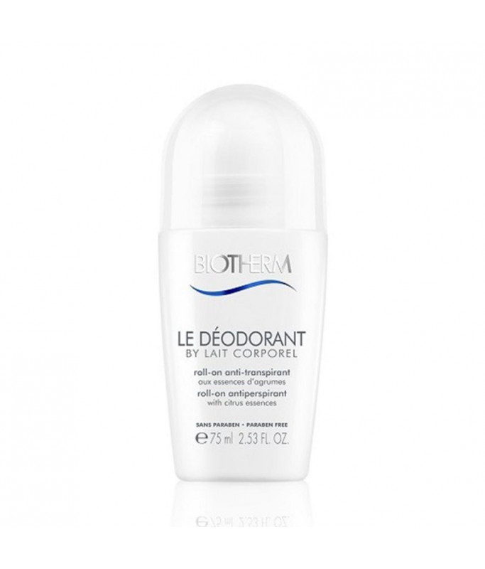 Deodorante Biotherm Deo Lait Corporel - NOVITA' roll-on 75 ml ,deodorante donna - Trattamento corpo