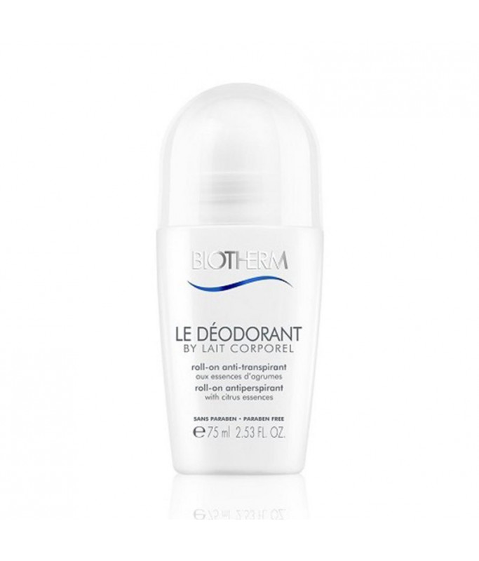 Deodorante Biotherm Deo Lait Corporel - NOVITA' roll-on 75 ml ,deodorante donna - Trattamento corpo