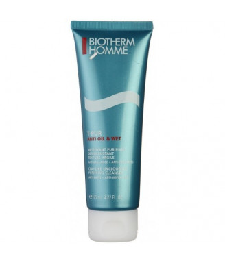 Detergente Biotherm T-Pur Nettoyant 125 ml lozione detergente viso uomo - Trattamento viso