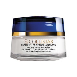 Crema Collistar Crema Energetica Anti-Età con uva rossa Aglianico 50 ml Viso donna - Trattamento viso