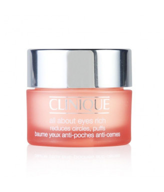 Clinique All About Eyes Rich 15 ml Crema-Gel Idratante Contorno Occhi