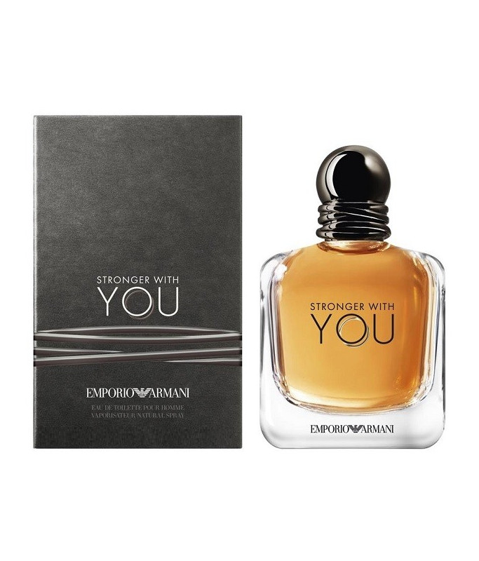 Profumo Emporio Armani Uomo Stronger With You Eau de toilette Spray - Profumo uomo