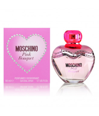 Moschino Pink Bouquet Perfumed Deodorant Spray , 50 ml Deodorante donna