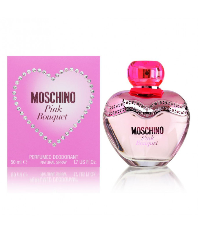 Moschino Pink Bouquet Perfumed Deodorant Spray , 50 ml Deodorante donna