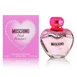 Moschino Pink Bouquet Perfumed Deodorant Spray , 50 ml Deodorante donna