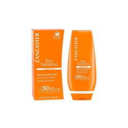 Solare Lancaster Sun Sensitive Delicate Softening milk, SPF 30 125 ml - Delicato lenitivo latte corpo unisex