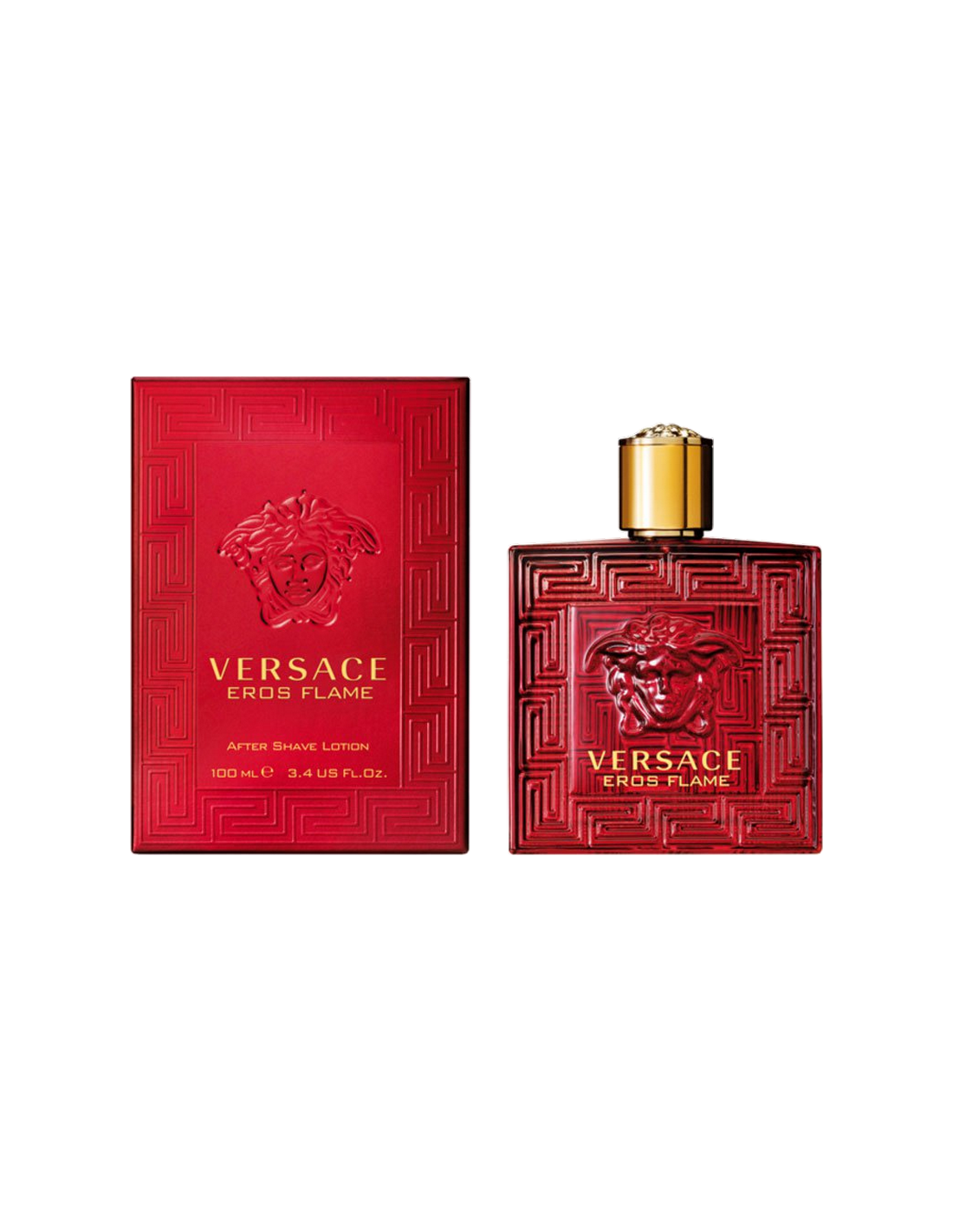 Versace Eros Flame After Shave Lotion|Versace viso uomo