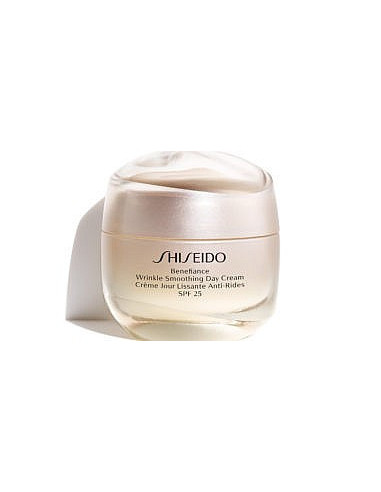 Shiseido Benefiance Wrinkle Smoothing Day Cream, 50 ml, SPF 25 - Trattamento viso donna anti age