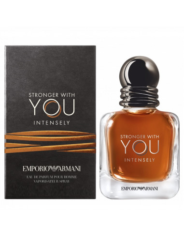 Profumo Emporio Armani Stronger With You Intensely, Eau de Parfum, spray - Profumo uomo