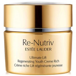 Estee Lauder Re-nutriv Ultimate Lift Regenerating Youth Creme Rich, 50 ml - Trattamento Rigenerante, lifting viso 24 ore