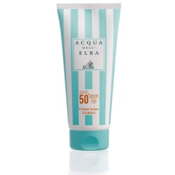 Solare Acqua dell' Elba, Crema Solare Corpo SPF 50, 200 ml - Solare protezione corpo unisex