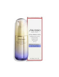 Shiseido Vital Perfection Uplifting and Firming Day emulsion SPF 30, 75 ml - crema viso donna 