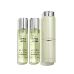 Chanel Chance Eau Fraiche Eau de toilette Twist & Spray 3 X 20 ml - Donna Offerta speciale 