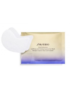 Shiseido Vital Perfection Uplifting & Firming Express Eye Mask, 12 pezzi maschera liftante e rassodante per il contorno occhi